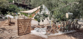 Farm Glamping tent on Acquaviva Bay Marittima